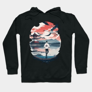 temple by the river Hoodie